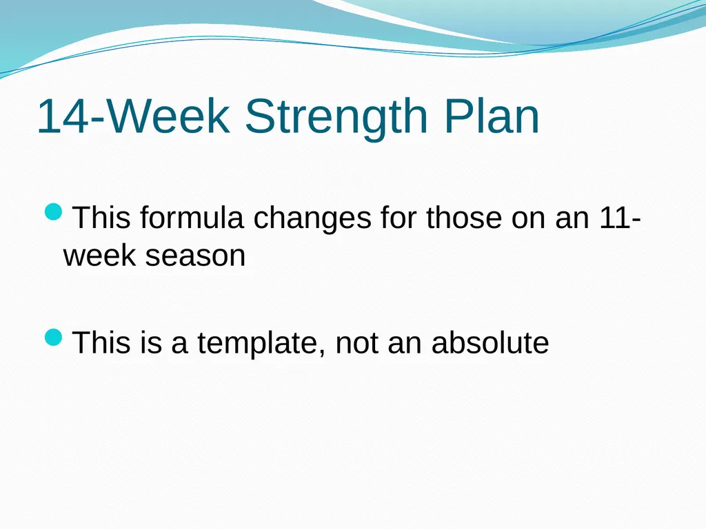 Making Your Swim Program Stronger Mike Adams – - slide 10 of 44