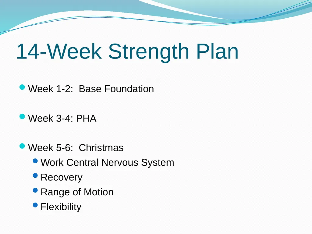 Making Your Swim Program Stronger Mike Adams – - slide 7 of 44