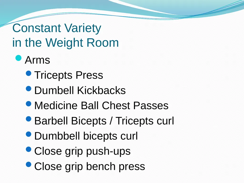 Making Your Swim Program Stronger Mike Adams – - slide 16 of 44