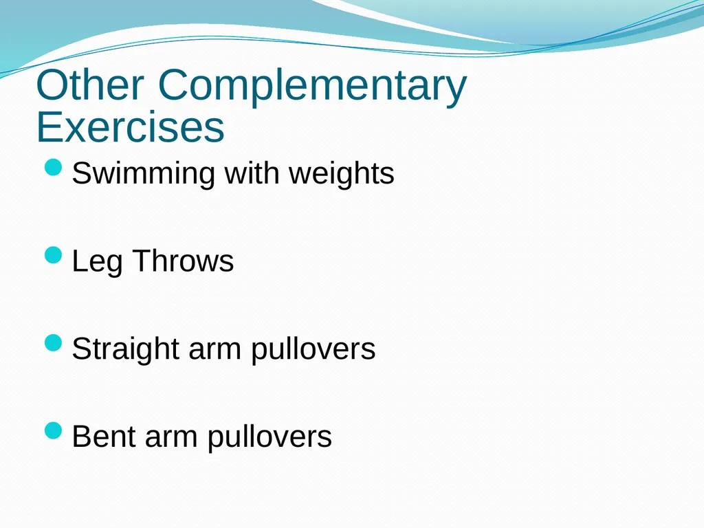 Making Your Swim Program Stronger Mike Adams – - slide 23 of 44