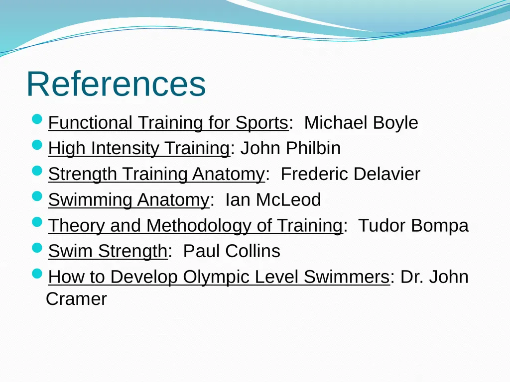 Making Your Swim Program Stronger Mike Adams – - slide 40 of 44