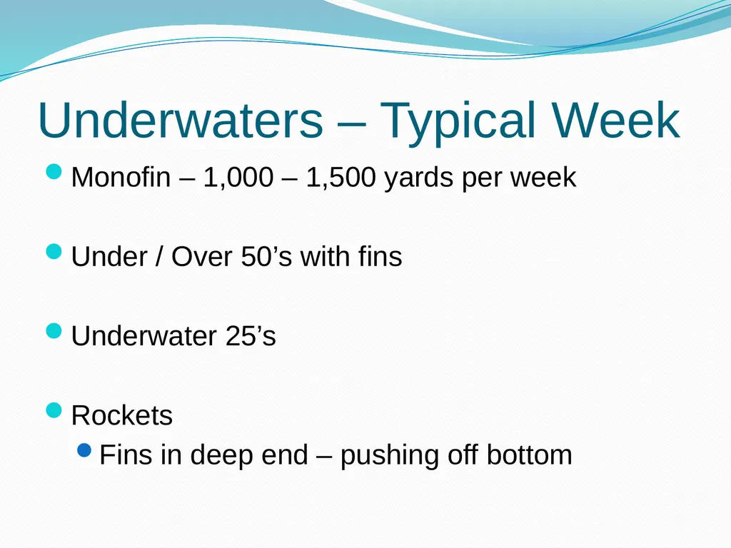 Making Your Swim Program Stronger Mike Adams – - slide 30 of 44