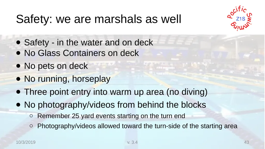 Beginning Stroke and Turn USA-S Officials Training - slide 43 of 53