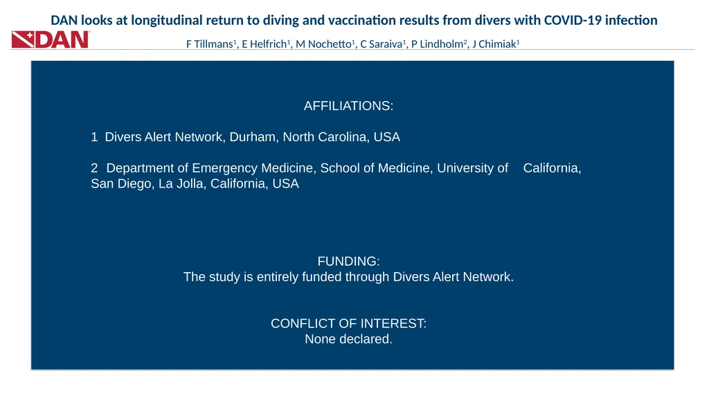 Background DAN looks at longitudinal return to - slide 5 of 5