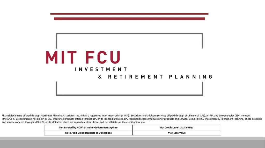 Financial planning offered through Northeast