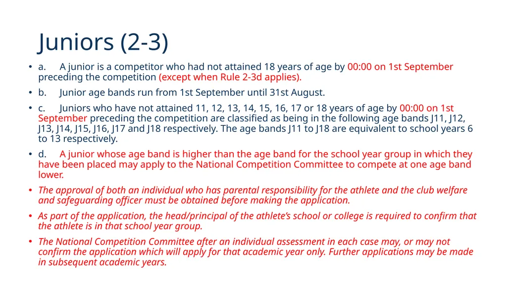 Rules of Racing 2020 These will come into effect - slide 2 of 12