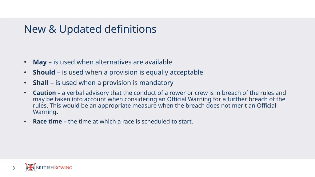 2022 Rules of Racing Differences from the 2021 - slide 3 of 11