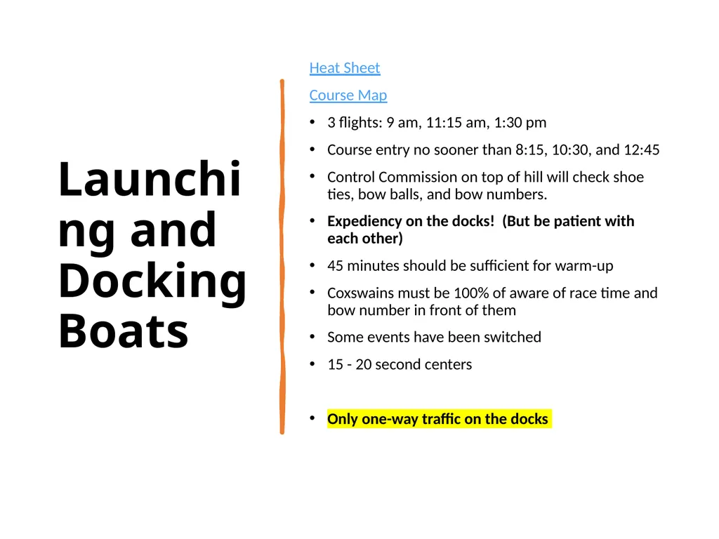 October 7, 2023, 5:00 pm Coxswains’ Meeting Agenda - slide 8 of 14