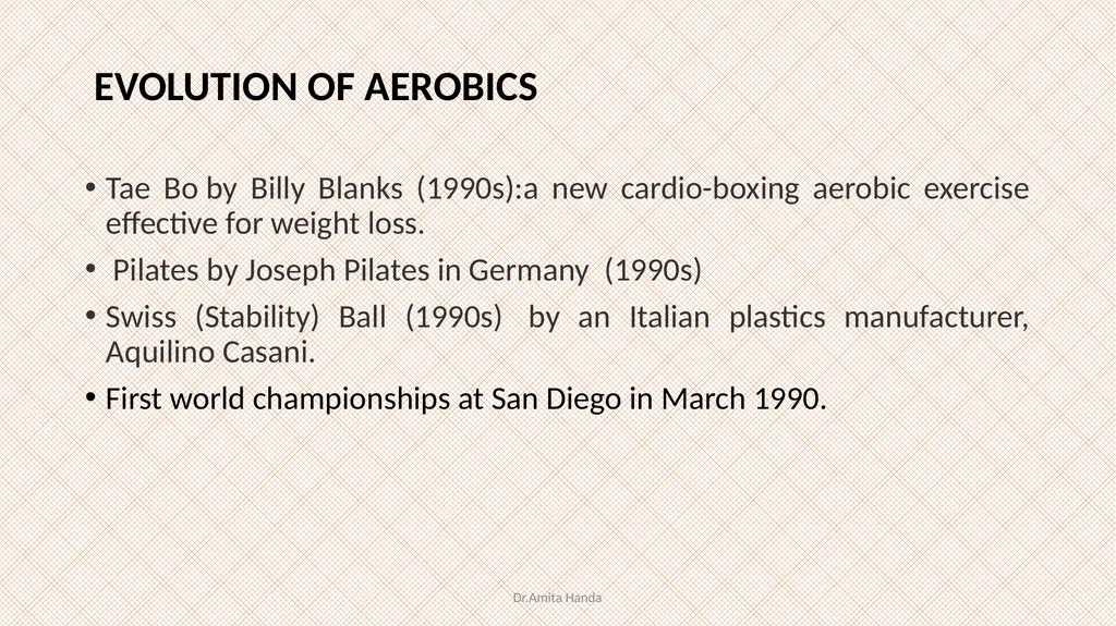 AEROBICS TRAINING SEMESTER 3 PHYSICAL EDUCATION By - slide 14 of 29