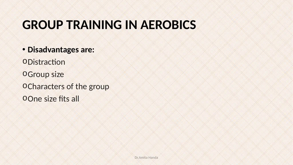 AEROBICS TRAINING SEMESTER 3 PHYSICAL EDUCATION By - slide 27 of 29