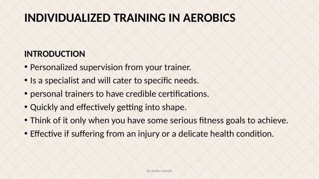 AEROBICS TRAINING SEMESTER 3 PHYSICAL EDUCATION By - slide 21 of 29
