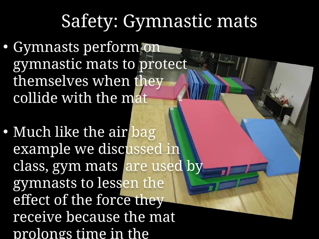 Physics: Gymnastics By Student A and Student B - slide 5 of 8