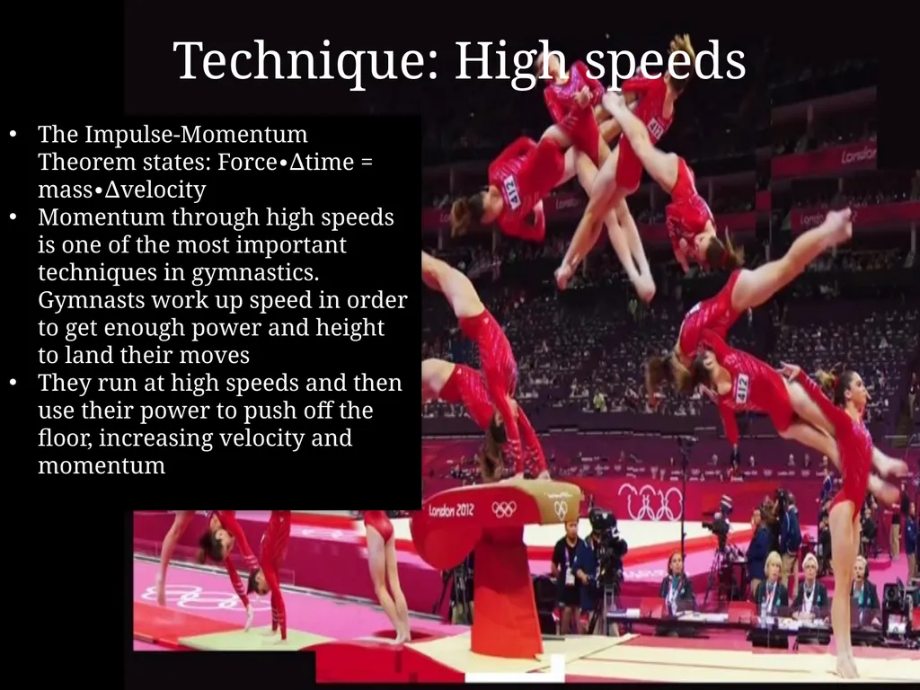 Physics: Gymnastics By Student A and Student B - slide 4 of 8