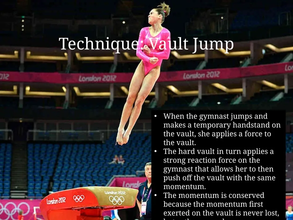 Physics: Gymnastics By Student A and Student B - slide 7 of 8