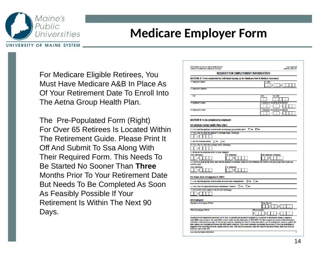 1 Planning For Retirement 2 Eligibility - slide 14 of 34