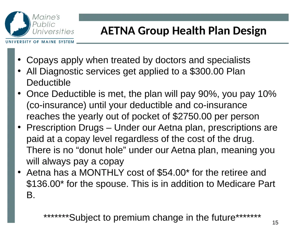 1 Planning For Retirement 2 Eligibility - slide 15 of 34
