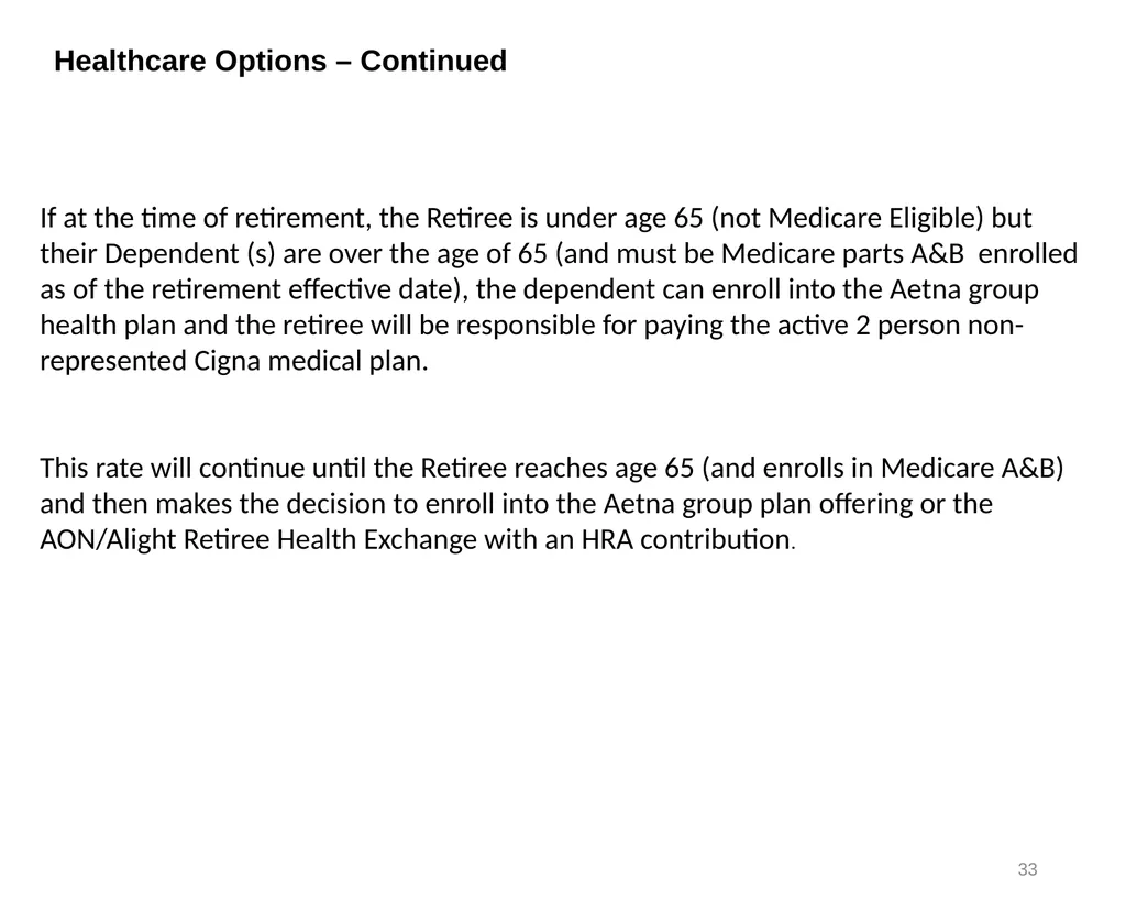 1 Planning For Retirement 2 Eligibility - slide 33 of 34