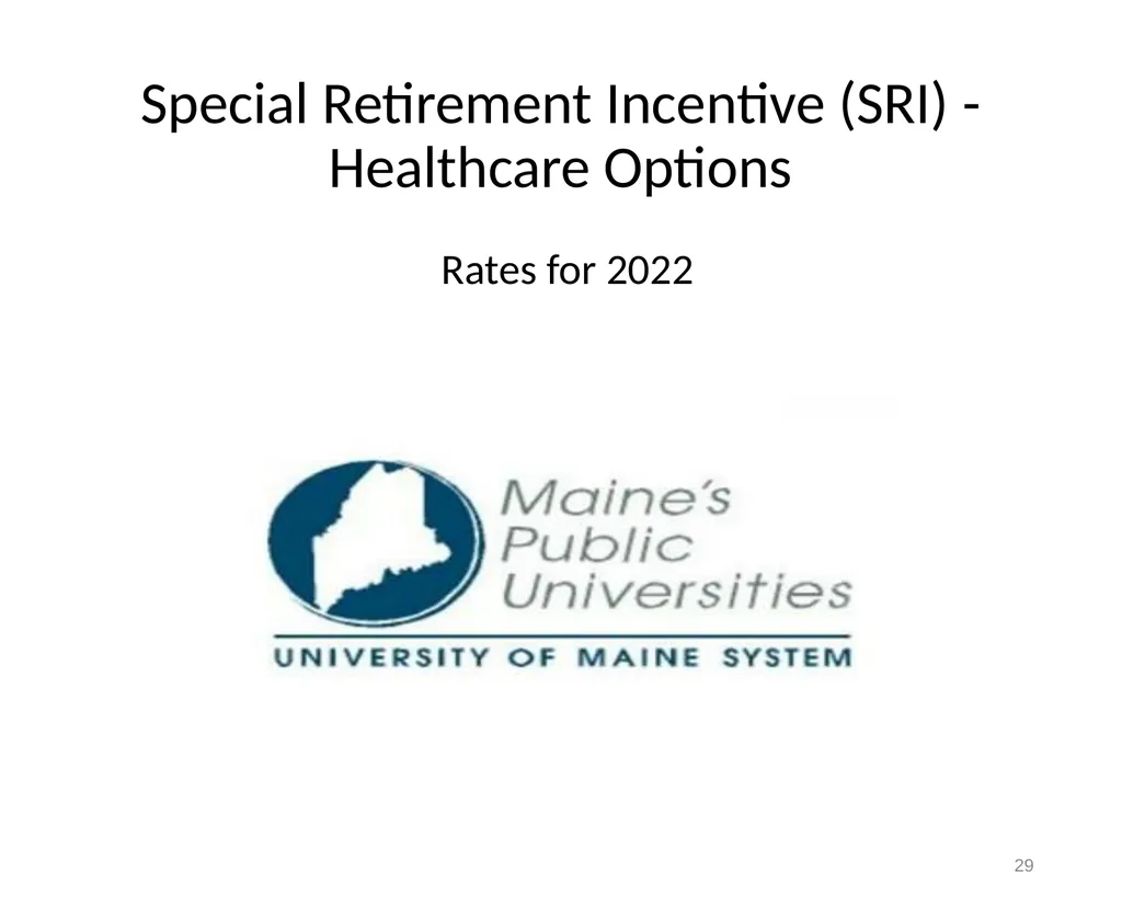 1 Planning For Retirement 2 Eligibility - slide 29 of 34