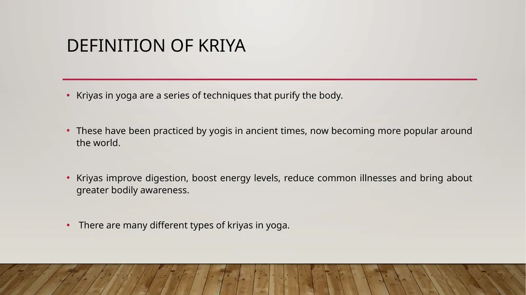 Kriya Mudra and Bandha Procedure and Effect - slide 2 of 15