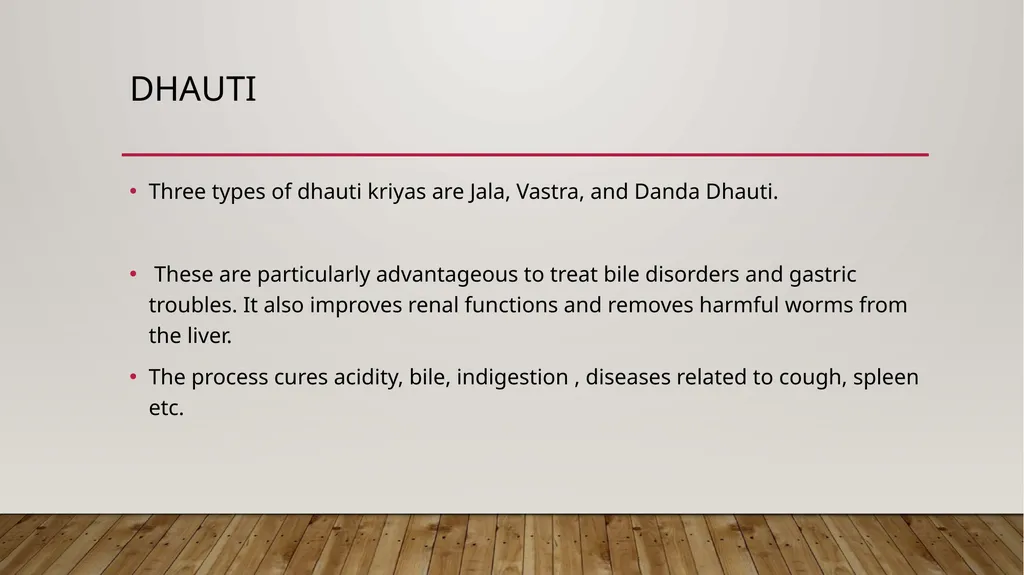 Kriya Mudra and Bandha Procedure and Effect - slide 12 of 15