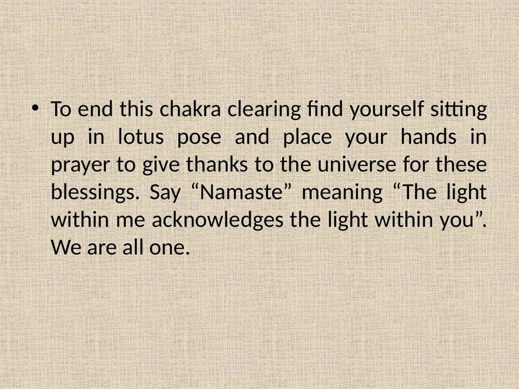 Seven Chakras in Yoga ewyk/kkj pzd Root or Base - slide 14 of 15