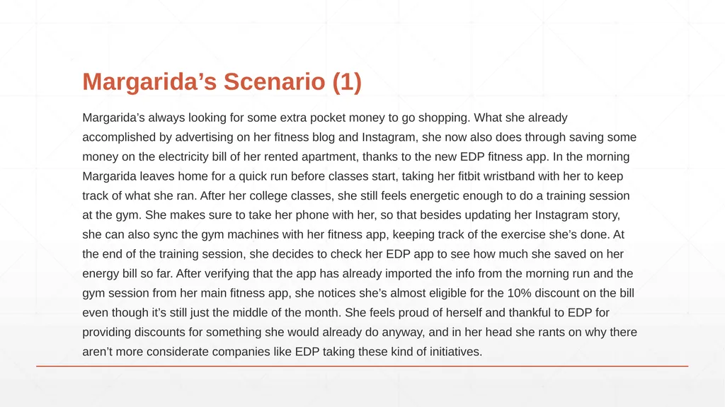 Personas and Scenarios User research - slide 9 of 17