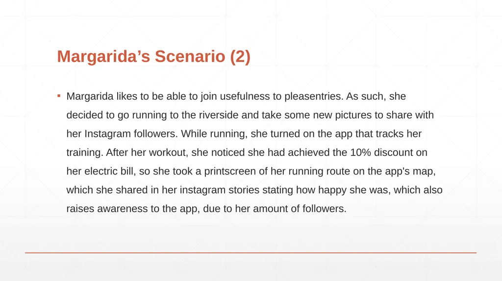 Personas and Scenarios User research - slide 10 of 17