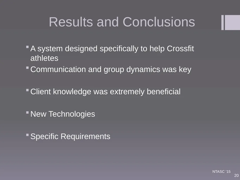 FrogFit A Mobile Crossfit Companion Geoffrey - slide 19 of 20