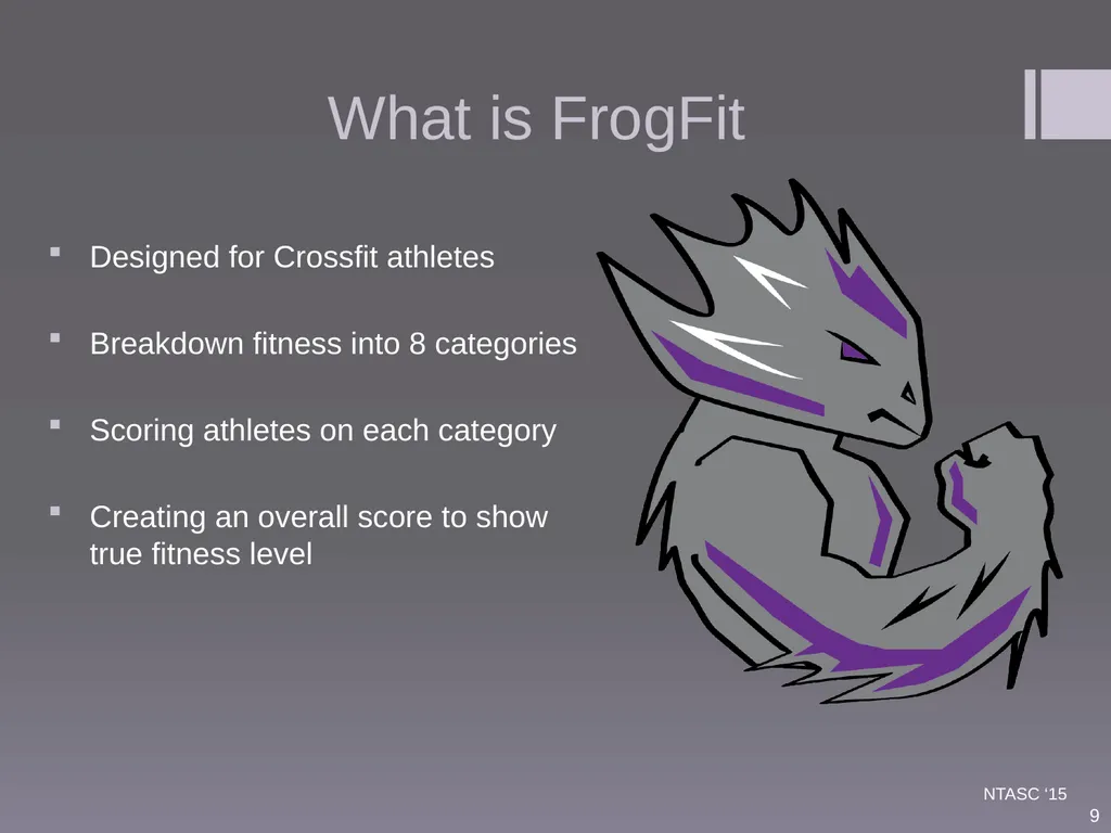 FrogFit A Mobile Crossfit Companion Geoffrey - slide 8 of 20