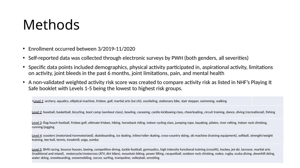 THE RELATIONSHIP BETWEEN SELF-REPORTED PHYSICAL - slide 5 of 13