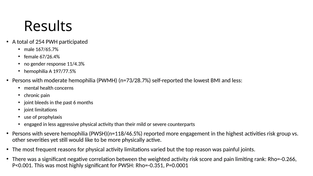 THE RELATIONSHIP BETWEEN SELF-REPORTED PHYSICAL - slide 6 of 13