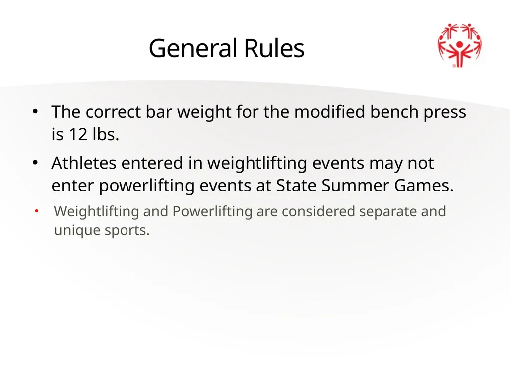 Weightlifting Official Rules 2 “Let me win, but if - slide 6 of 10