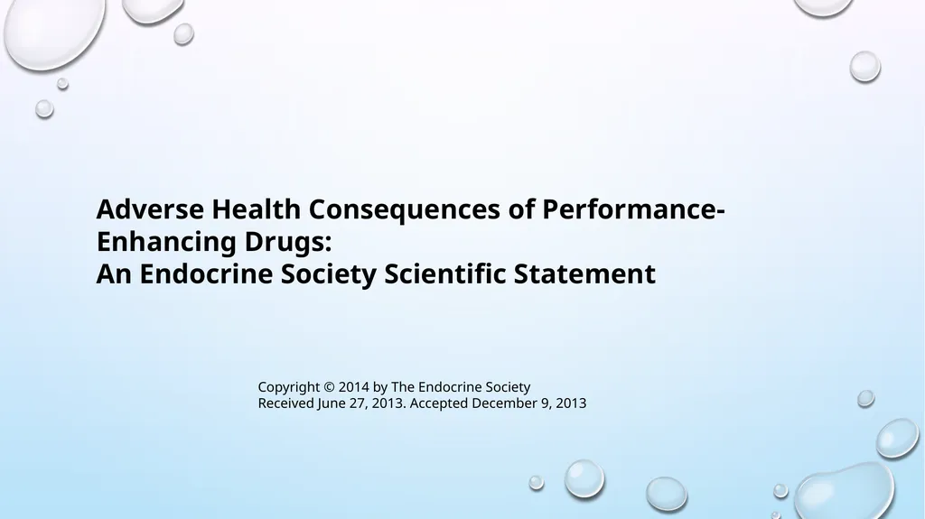 Adverse Health Consequences of