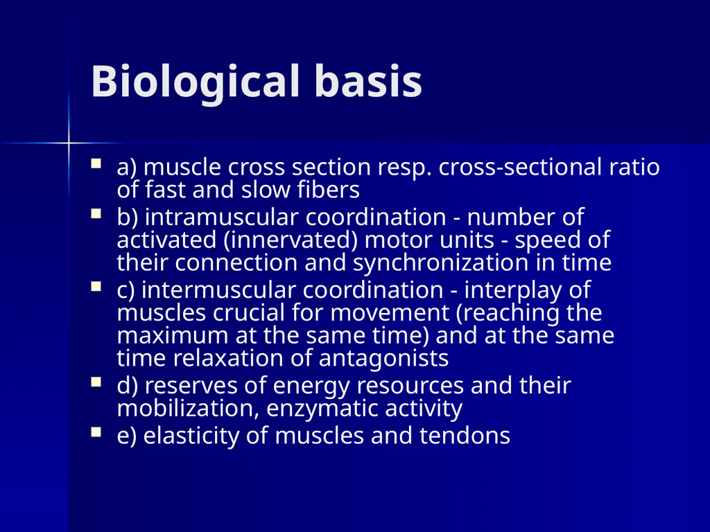 Strength abilites The ability to move, maintain, - slide 5 of 23