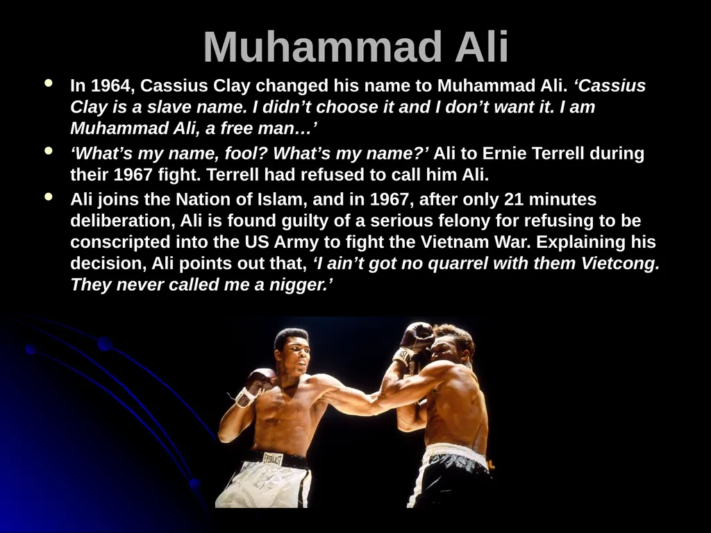 Muhammad Ali Muhammad Ali has been crowned the - slide 3 of 8