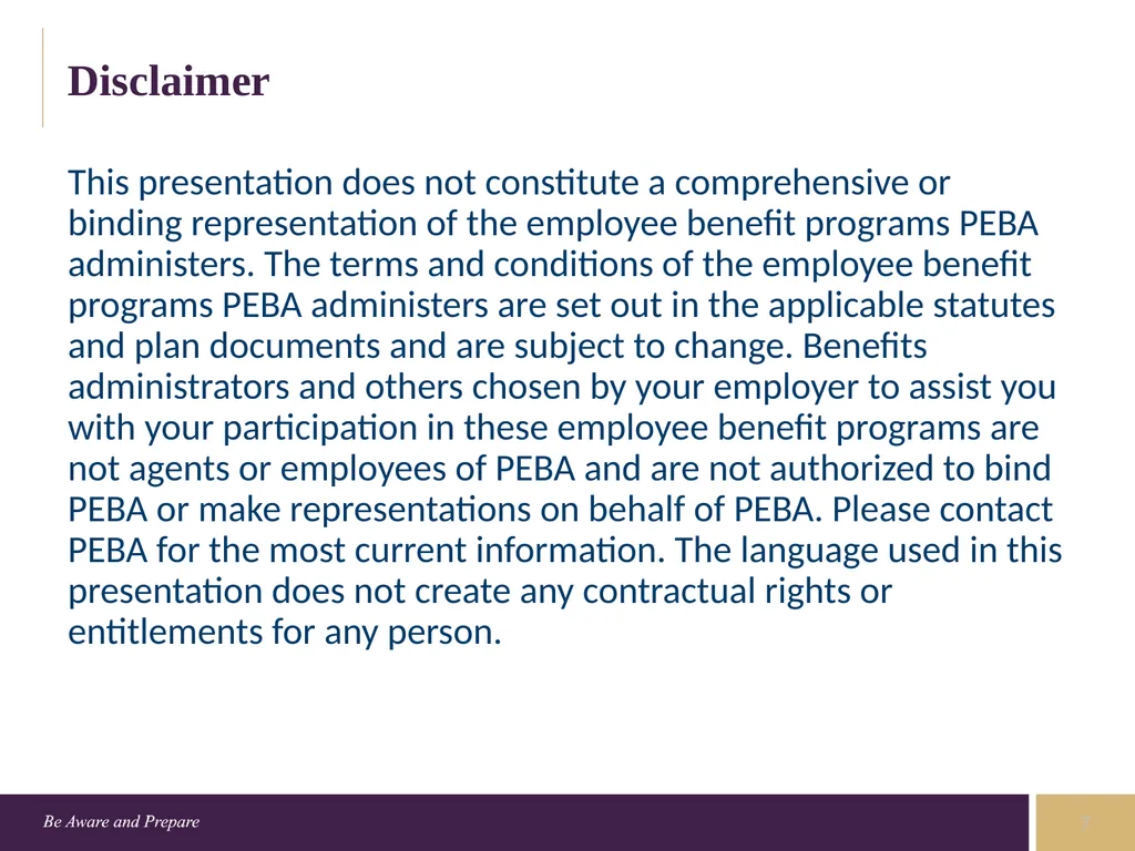 Understanding your retirement plan Retirement - slide 7 of 7