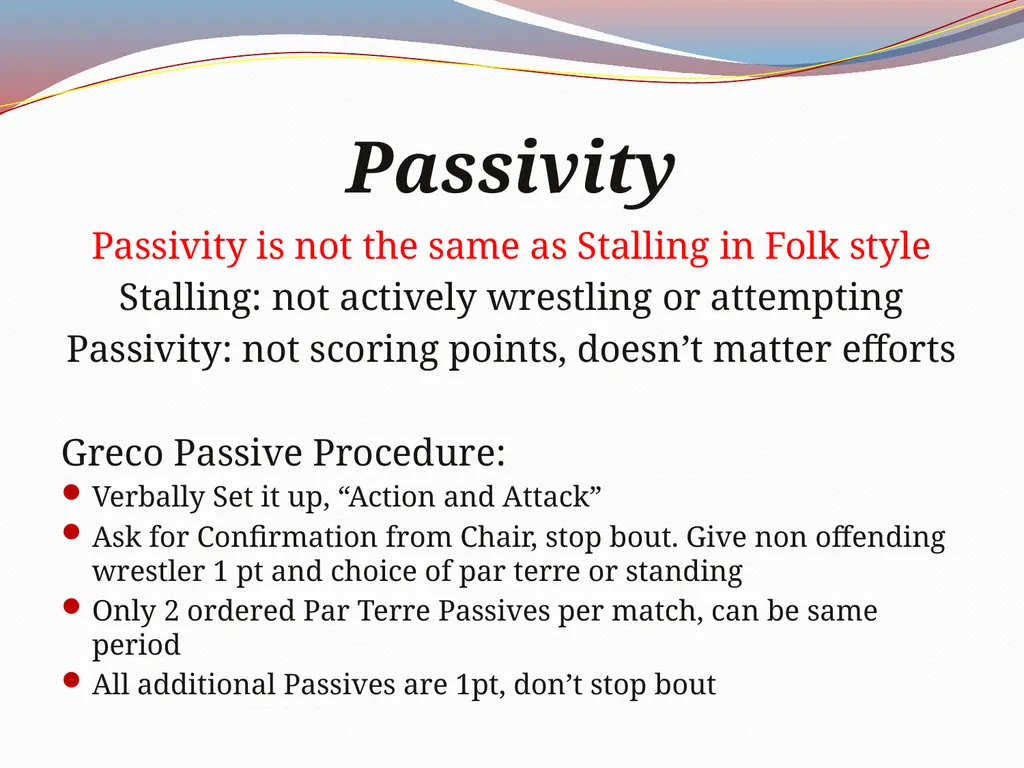Colorado USA Wrestling Clinic Mat OFFICIALs - slide 23 of 25