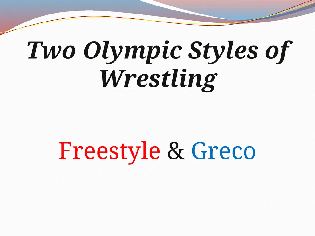 Colorado USA Wrestling Clinic Mat OFFICIALs - slide 3 of 25