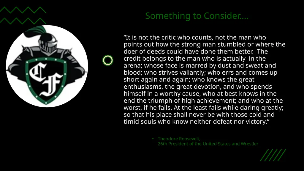 Clear Falls Wrestling Handbook Meeting Clear Falls - slide 3 of 28