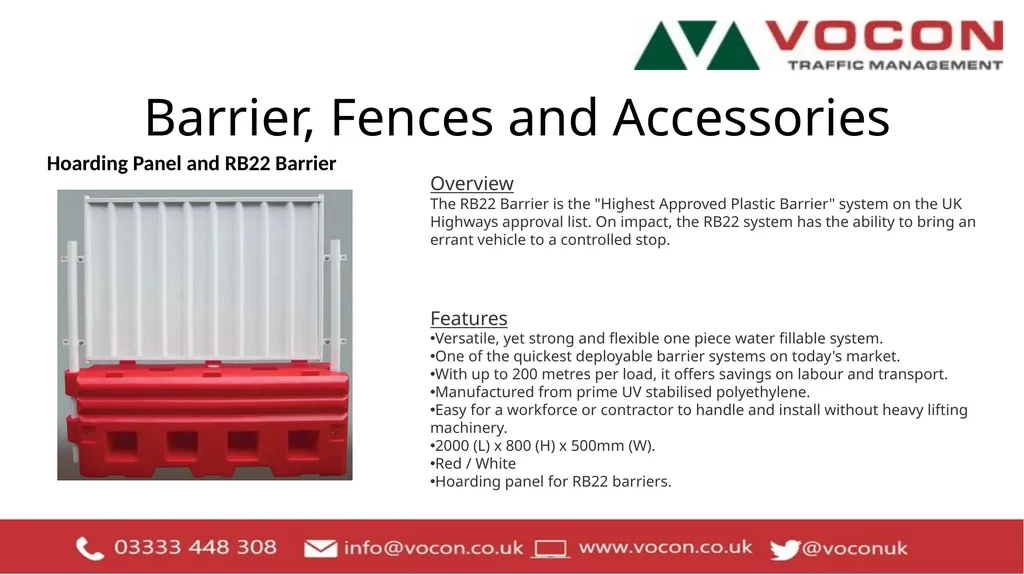 Barrier, Fences and Accessories Crowd Barrier – - slide 2 of 7