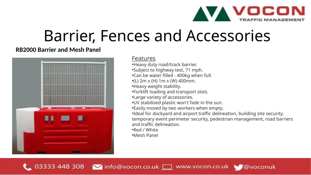 Barrier, Fences and Accessories Crowd Barrier – - slide 3 of 7