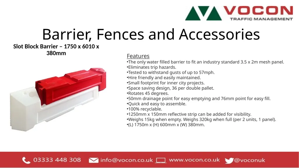 Barrier, Fences and Accessories Crowd Barrier – - slide 5 of 7