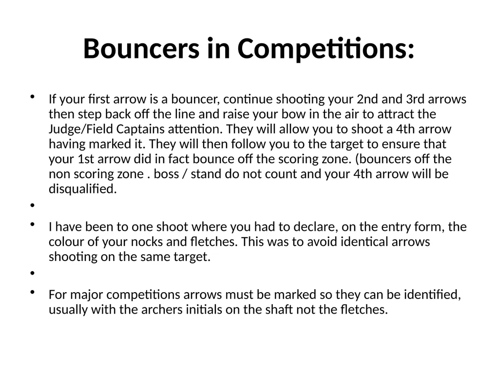 Scoring Correctly To promote and encourage the - slide 13 of 15