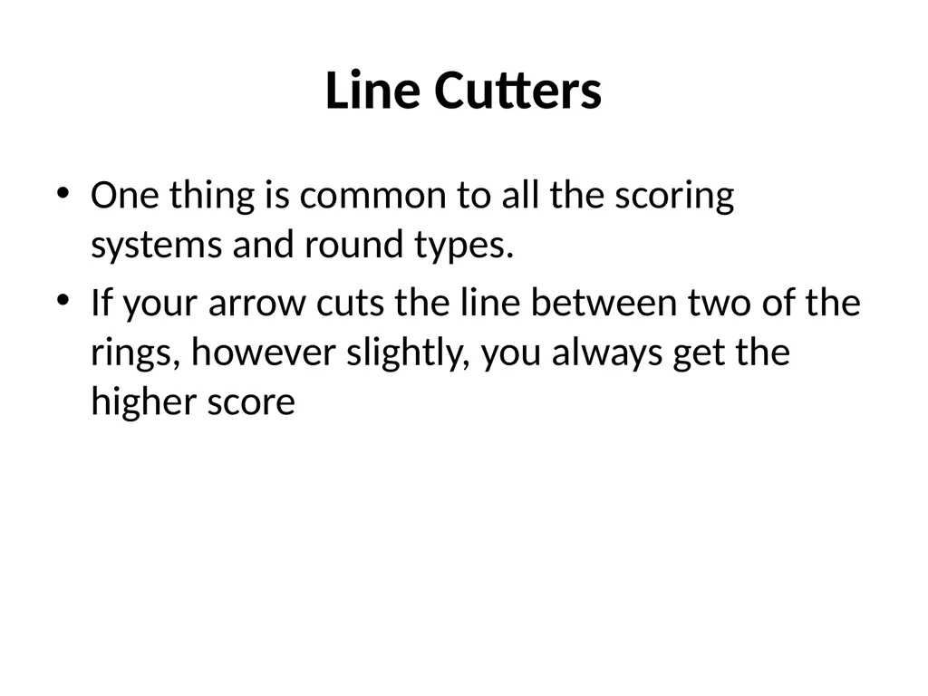 Scoring Correctly To promote and encourage the - slide 4 of 15