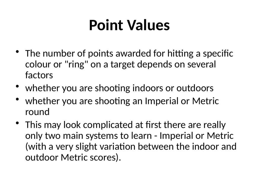 Scoring Correctly To promote and encourage the - slide 3 of 15