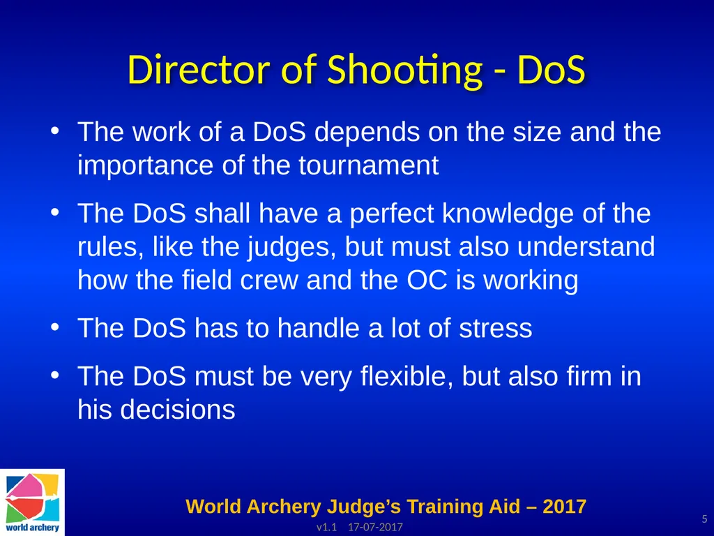 Exceptionally luxurious DoS stand Director of - slide 5 of 11