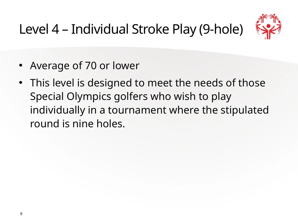 Golf Official Rules 1 2 A picture paints a - slide 9 of 20