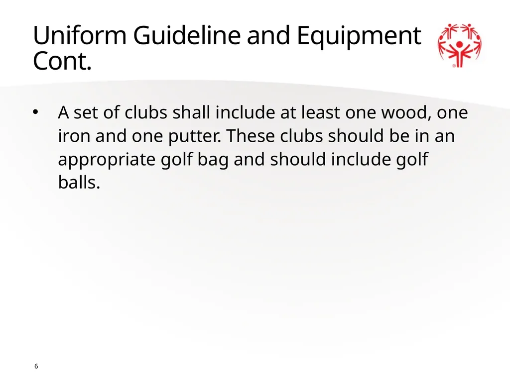 Golf Official Rules 1 2 A picture paints a - slide 6 of 20