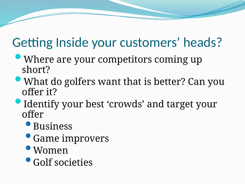 Why should people bother to buy from you when they - slide 6 of 16