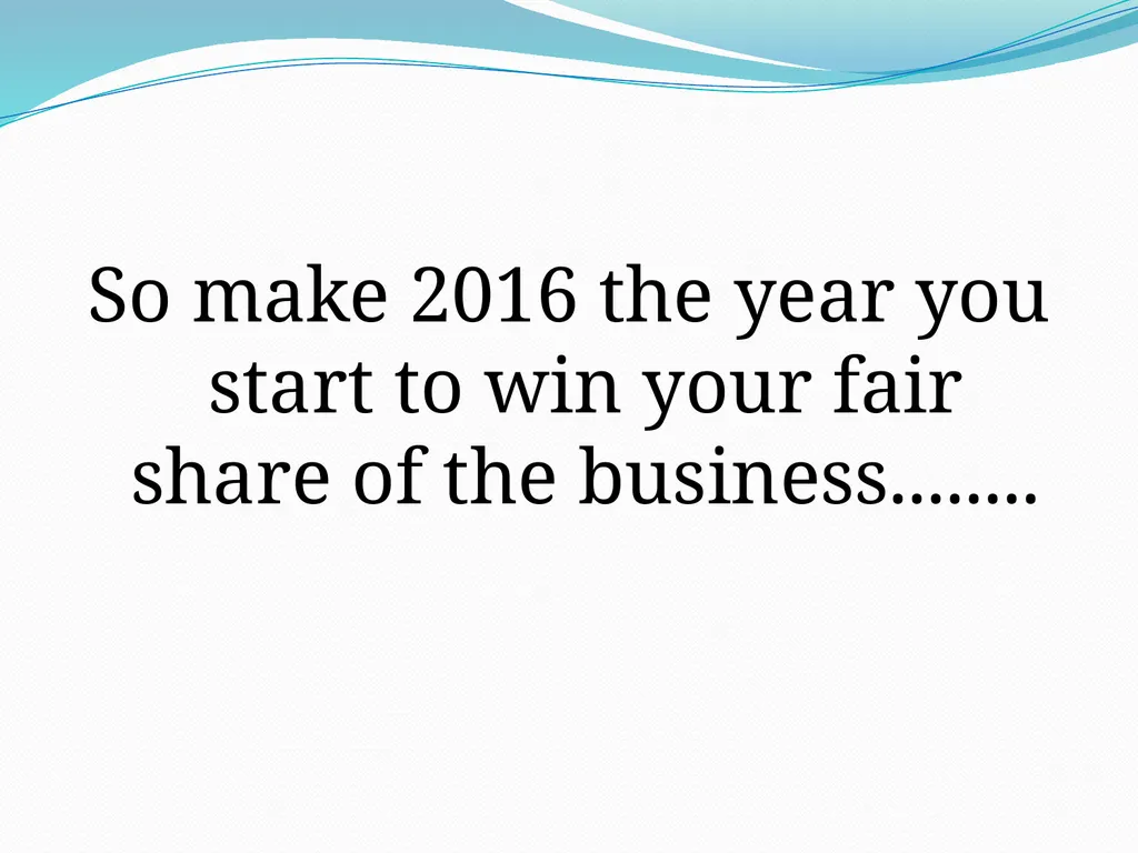 Why should people bother to buy from you when they - slide 5 of 16